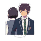 Your Name Anime Acrylic Standee Collection - Premium Taki & Mitsuha Timeline Variant Figures - Kimi no Na wa Kataware-doki Twilight Desk Decor - Romantic Manga Fan Gift Set for Bookshelf, Desk & Room Display