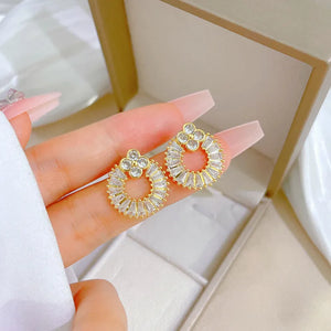 Luxury Jewelry Sets Pendant Necklace Earrings Gifts For Women