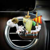 Anime Cute One Piece Luffy Action Figure Car Accessories