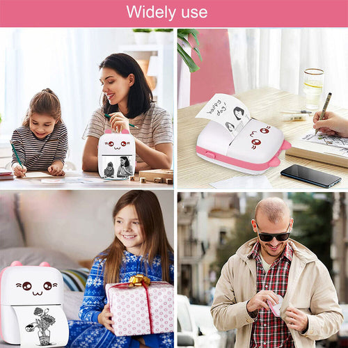 Mini Kawaii Pocket Thermal Printer
