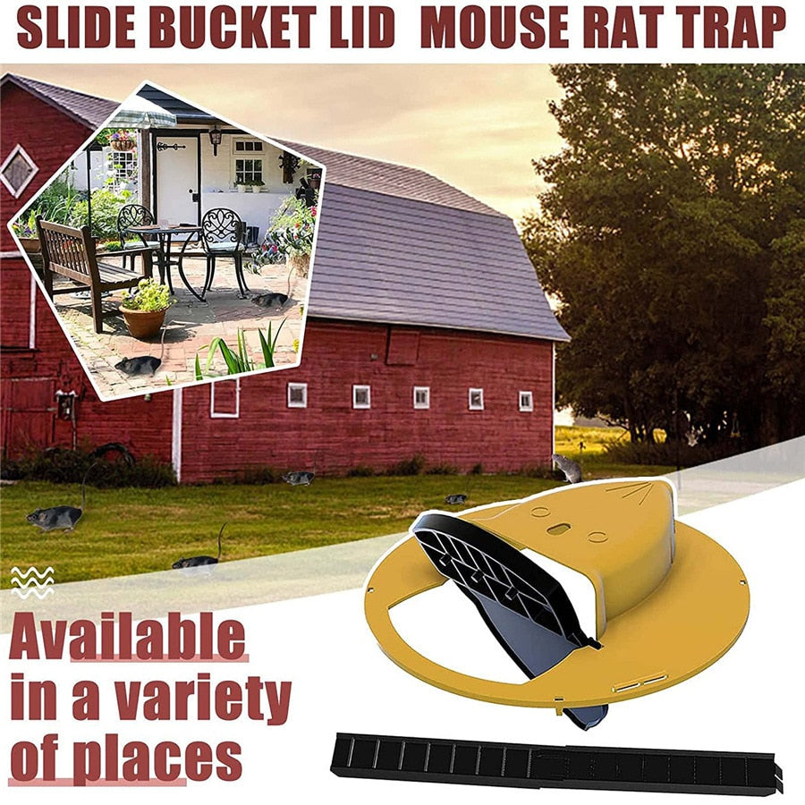 Smart Mouse Trap Plastic Bucket Lid