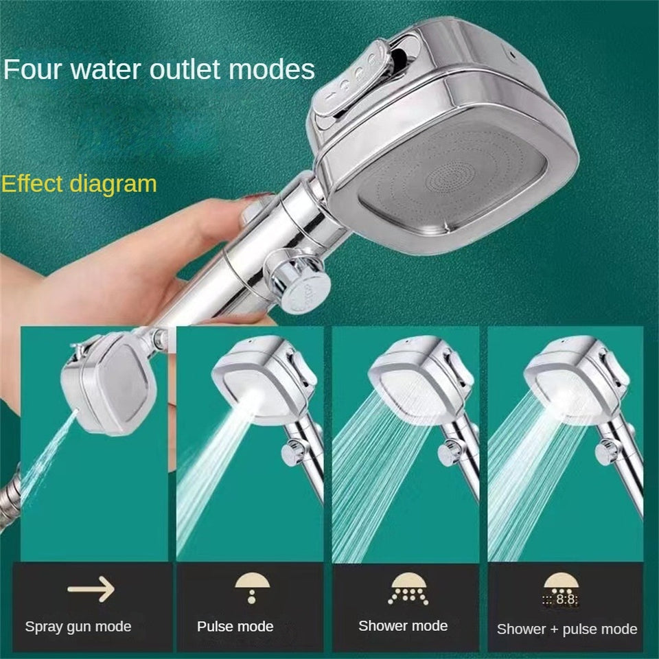 Pressurized Five-speed Multi-gear Faucet Shower