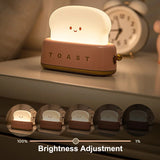 Cute Toaster Shape Night Light Lamp