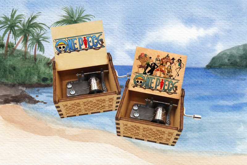 One Piece - Wooden Music Box – Music Chests One Piece - Wooden Music Box – Music Chests