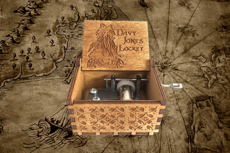 Davy Jones Locket Music Box Chest – Music Chests