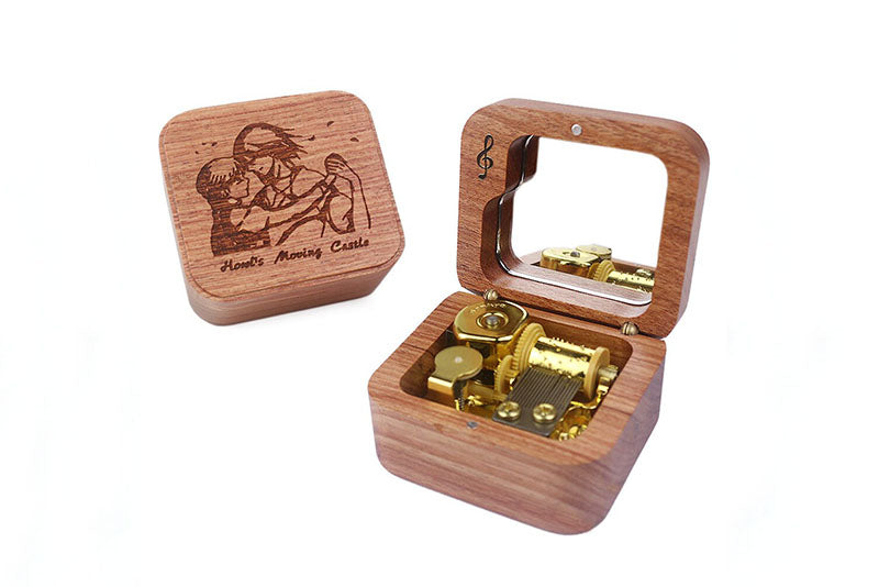 Howl's Moving Castle - Carved Music Box