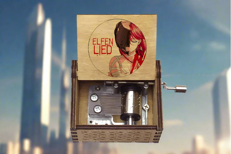 Elfen Lied "Lilium" - Wooden Music Chest