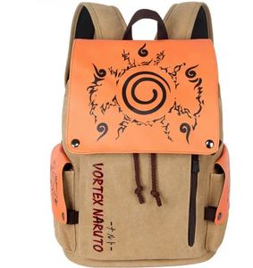 Naruto Anime Canvas School Backpack