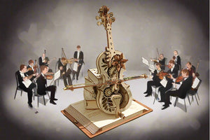 DIY Magic Cello - Mechanical Music Box