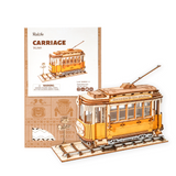 DIY Build Up Vintage Car Model - 3D Wooden Puzzle Toys