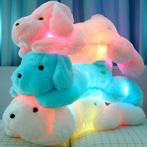 Colorful Luminous Puppy LED Light Plush Dolls