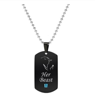 Beauty and the Beast Necklace