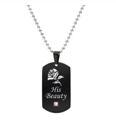 Beauty and the Beast Necklace