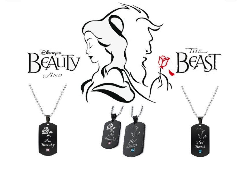 Beauty and the Beast Necklace