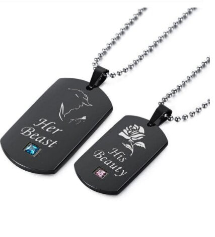 Beauty and the Beast Necklace