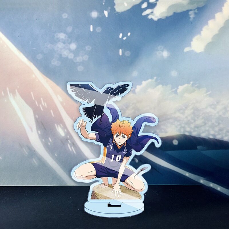 Anime Haikyuu Figures Desk Plate Acrylic Stand Model Collection (13cm)