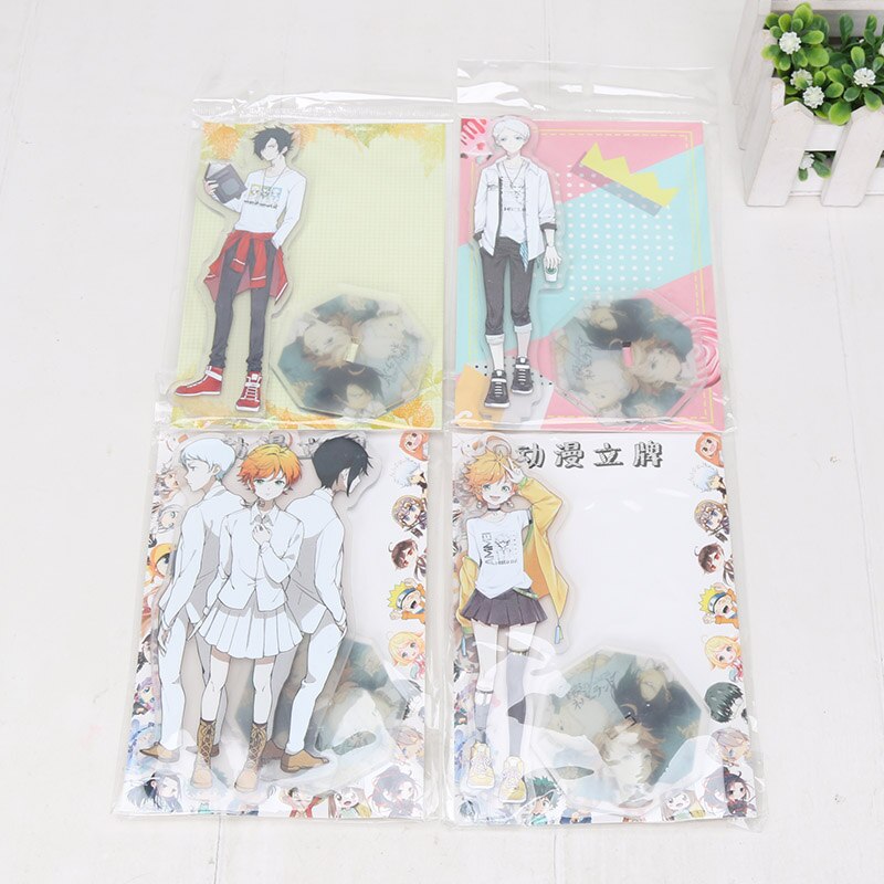 Anime Mystery "The Promised Neverland" Collectible 16cm Acrylic Stand Figures