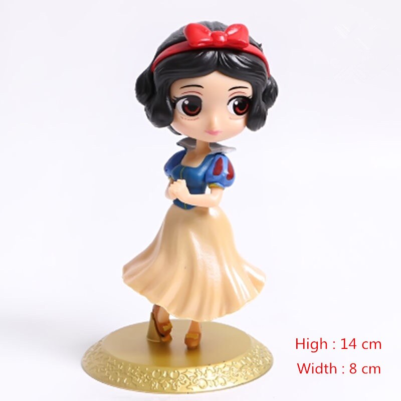 Princess Action Figures PVC Model Doll Collection Gift for Kids