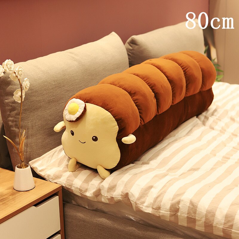 Creative Poached Egg Bread Toast Plush Pillows And Cushion Kids Toy Birthday Gift