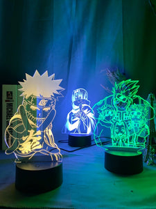 Naruto Shippuden Collectible Acrylic LED Night Lamp