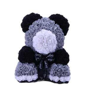 Teddy Bear Rose - Artificial Flowers Rose Bear for Women Valentines Wedding Gift