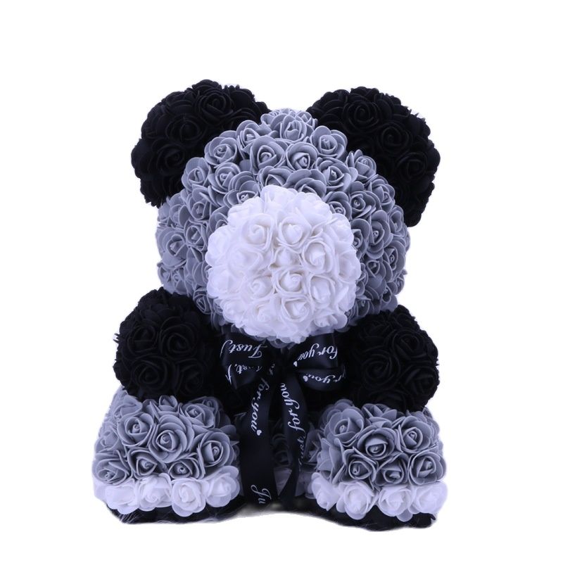 Teddy Bear Rose - Artificial Flowers Rose Bear for Women Valentines Wedding Gift