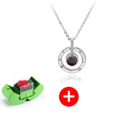 Love Apple Jewelry Green Box - Rose Flower Gift Boxes