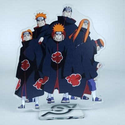 Naruto Shippuden's Akatsuki Collectible Acrylic Stand Figures (15cm)