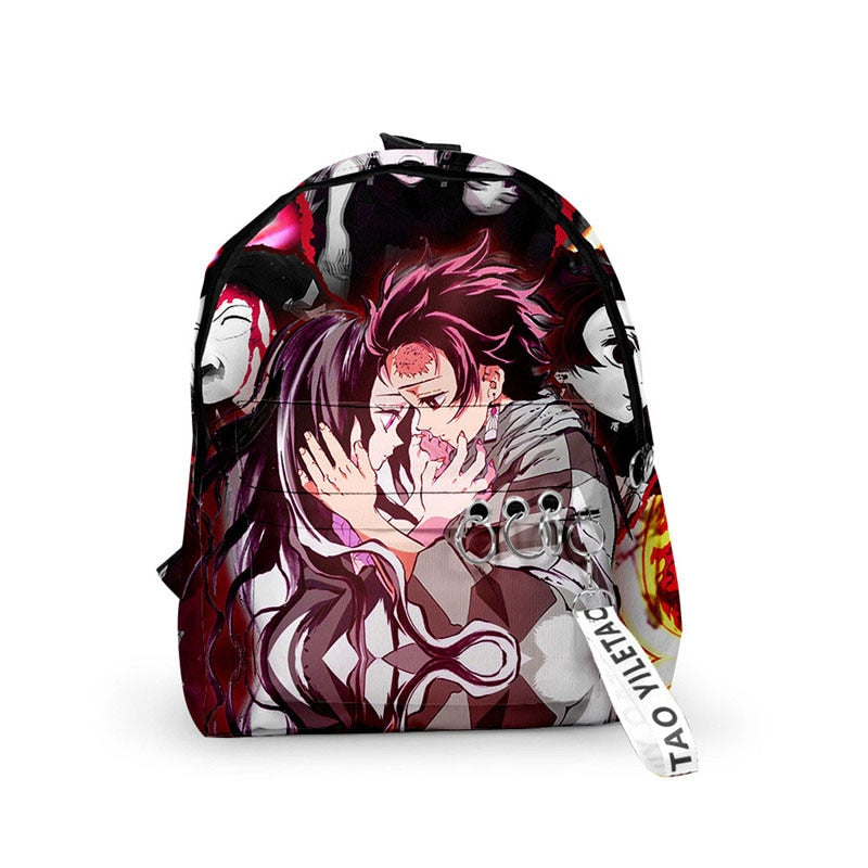 Demon Slayer Kimetsu no Yaiba Canvas Backpack