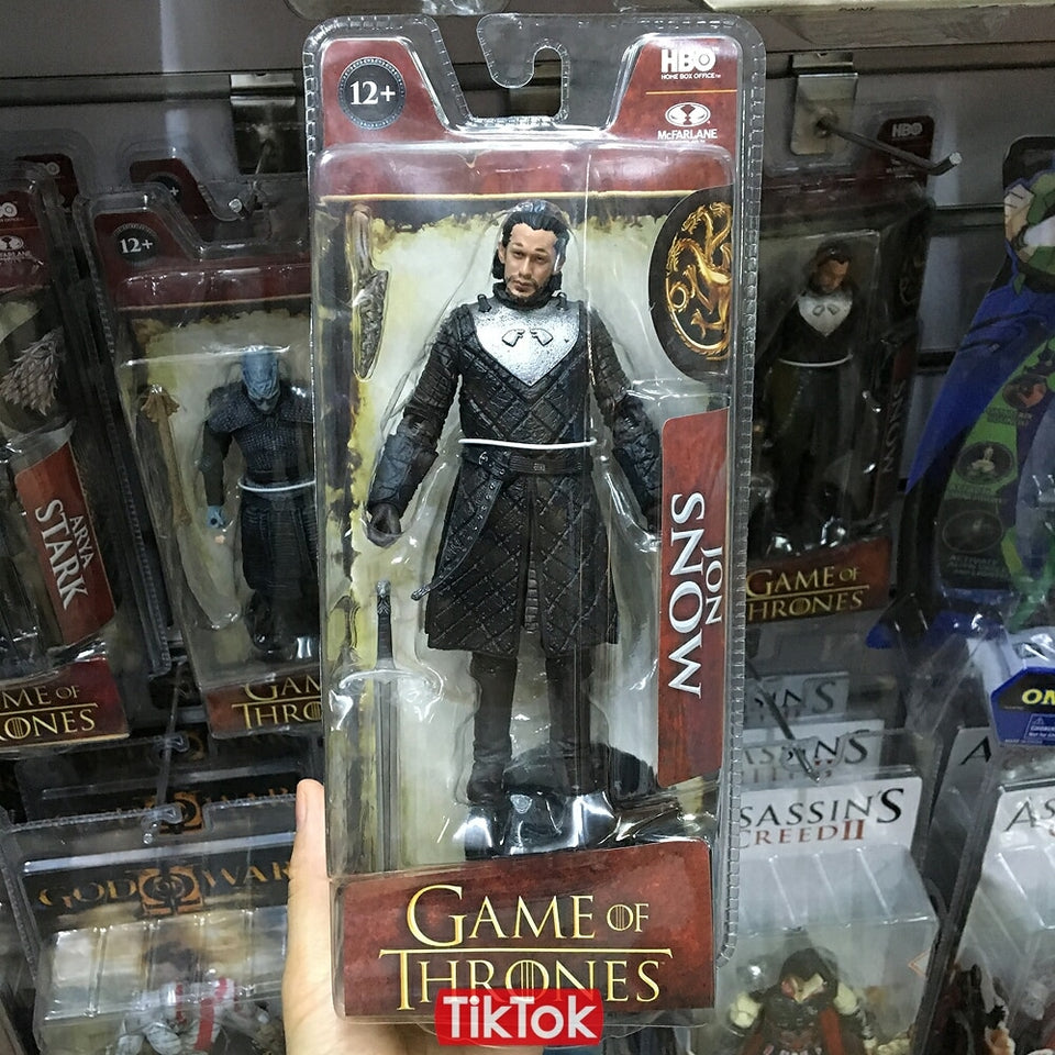 Game of Thrones' Collectible Toy Action Figure Model Doll - Jon Snow, Daenerys Targaryen, Night King, Viserion, Arya Stark, Drogon
