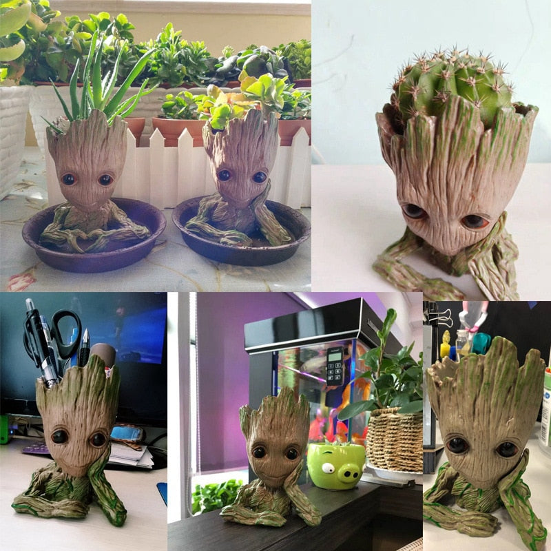 Strongwell Resin Groot Flower Pots For Garden Planters