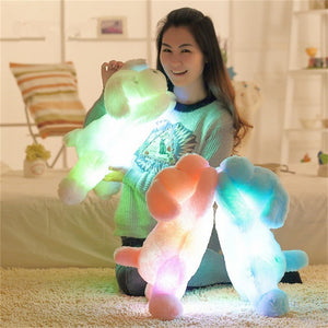 Colorful Luminous Puppy LED Light Plush Dolls