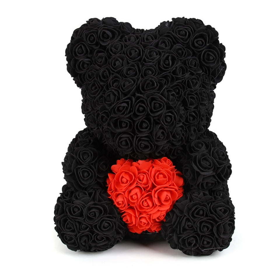 Teddy Bear Rose - Artificial Flowers Rose Bear for Women Valentines Wedding Gift