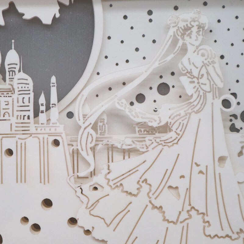 Sailor Moon Princess Serenity LED Light Lamp Pad Collectible Gift