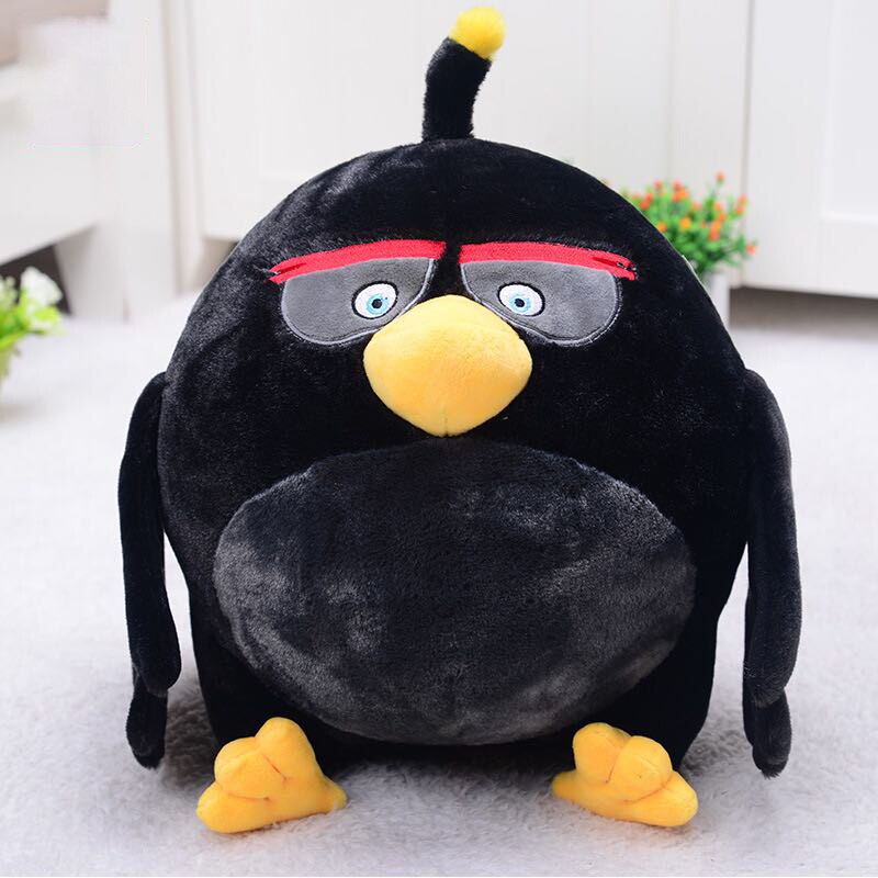 Lovely Angry Birds Plush Toys - Red, Chuck, Bomb & Bad Piggies