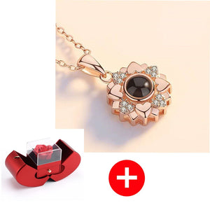 Love Apple Jewelry Box - Rose Flower Gift Boxes