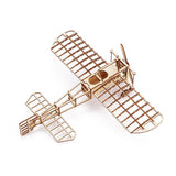 Bleriot XI DIY Model Plane Kit - 3D Wooden Puzzle Building Toy