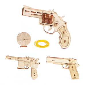 DIY Rubber Band Ammo Toy Gun