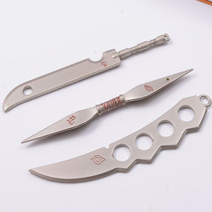 Naruto Shippuden Collectible Cosplay Shuriken Accessory - Kunai, Shuriken, Dagger and Sword. Cute Accessory Gift for Fans