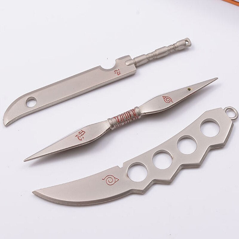 Naruto Shippuden Collectible Cosplay Shuriken Accessory - Kunai, Shuriken, Dagger and Sword. Cute Accessory Gift for Fans