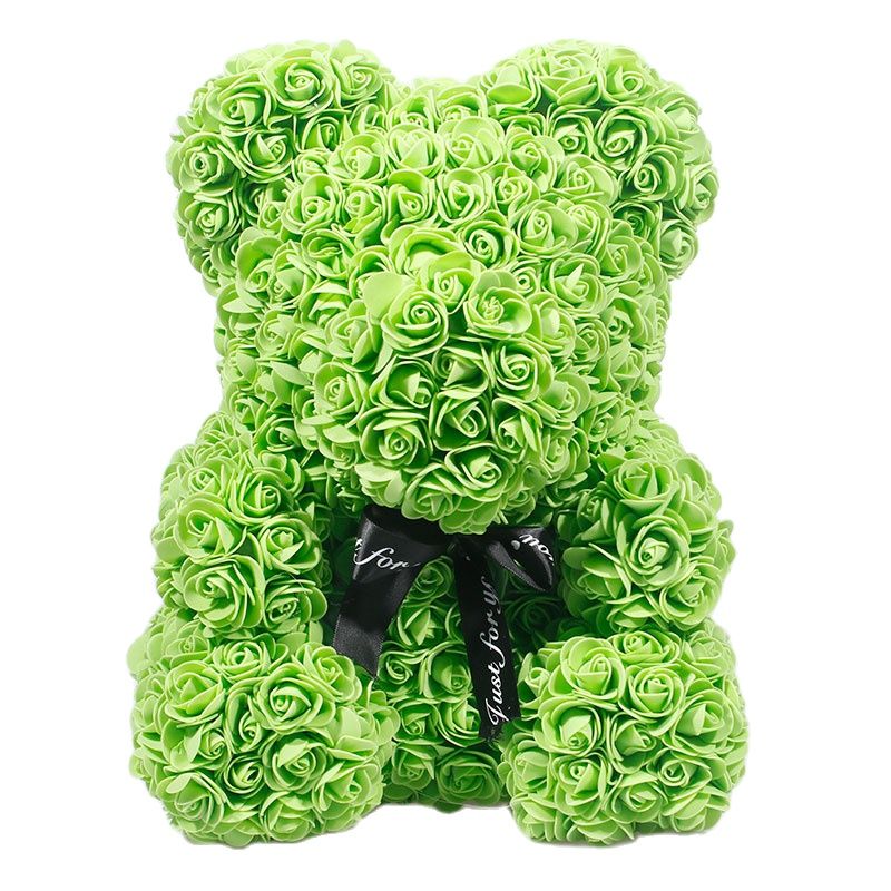 Teddy Bear Rose - Artificial Flowers Rose Bear for Women Valentines Wedding Gift