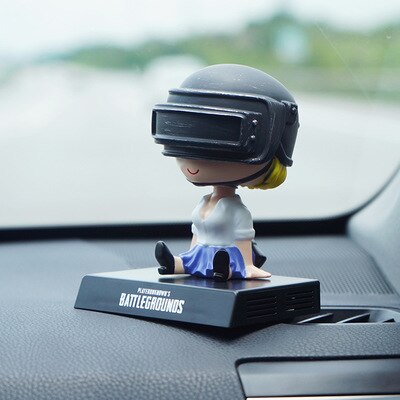Popular Video Game PUBG Bobble Head PVC Figure Model