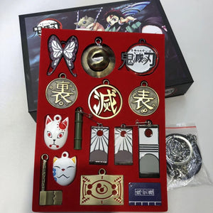 Demon Slayer Kimetsu No Yaiba Keychain Box Set