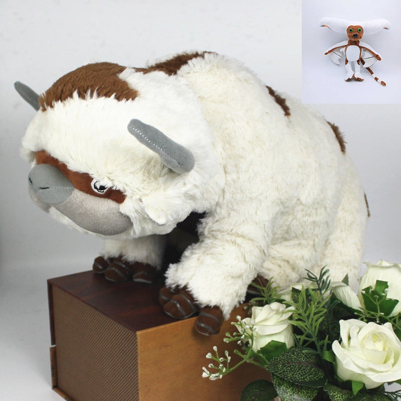Avatar The Last Airbender Appa/Momo Plush Toys RARE