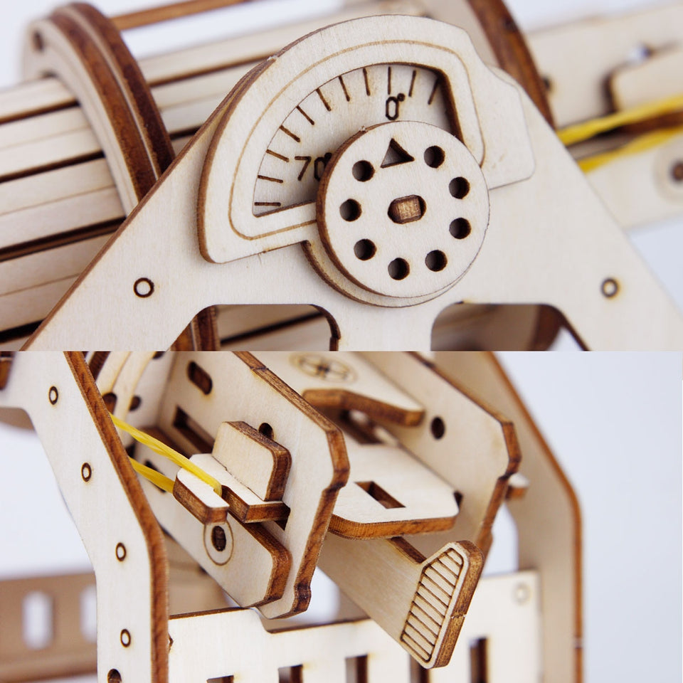 3D Wooden Cannon Puzzle Toy Kit - Creative DIY Gift For Kids