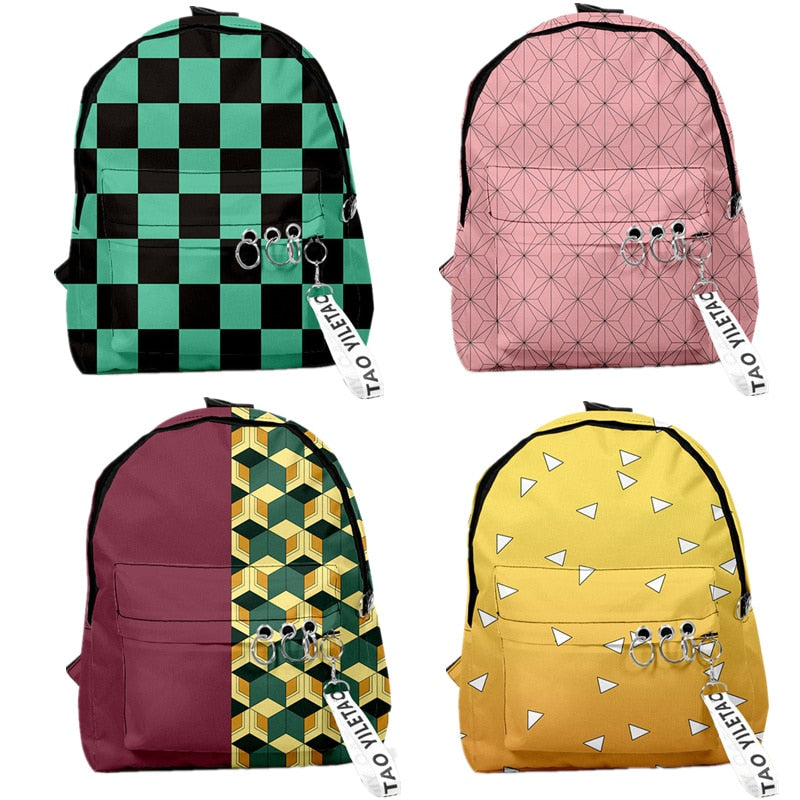 Demon Slayer Kimetsu no Yaiba Canvas Backpack