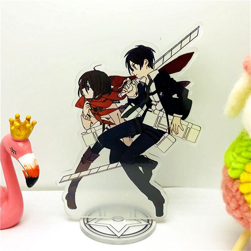 Anime Attack on Titan Levi Ackerman Acrylic Collection - Collectible Action Figure Model (16cm)