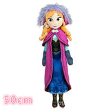 Stuffed Frozen Plush Anna Elsa Kids Doll Toys Perfect for Birthday and Christmas Gift