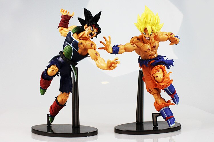 Dragon Ball Z Super Saiyan Son Goku & Bardock Figure 25cm