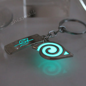 Naruto's Konoha Logo Anime Keychain